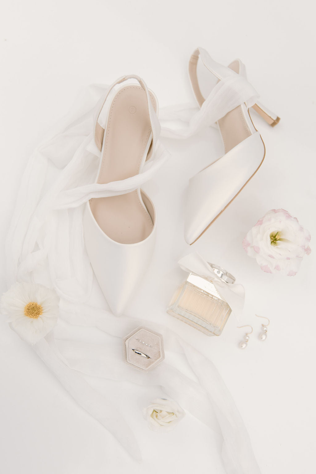 The Henrietta Flat Lay Floral Stems