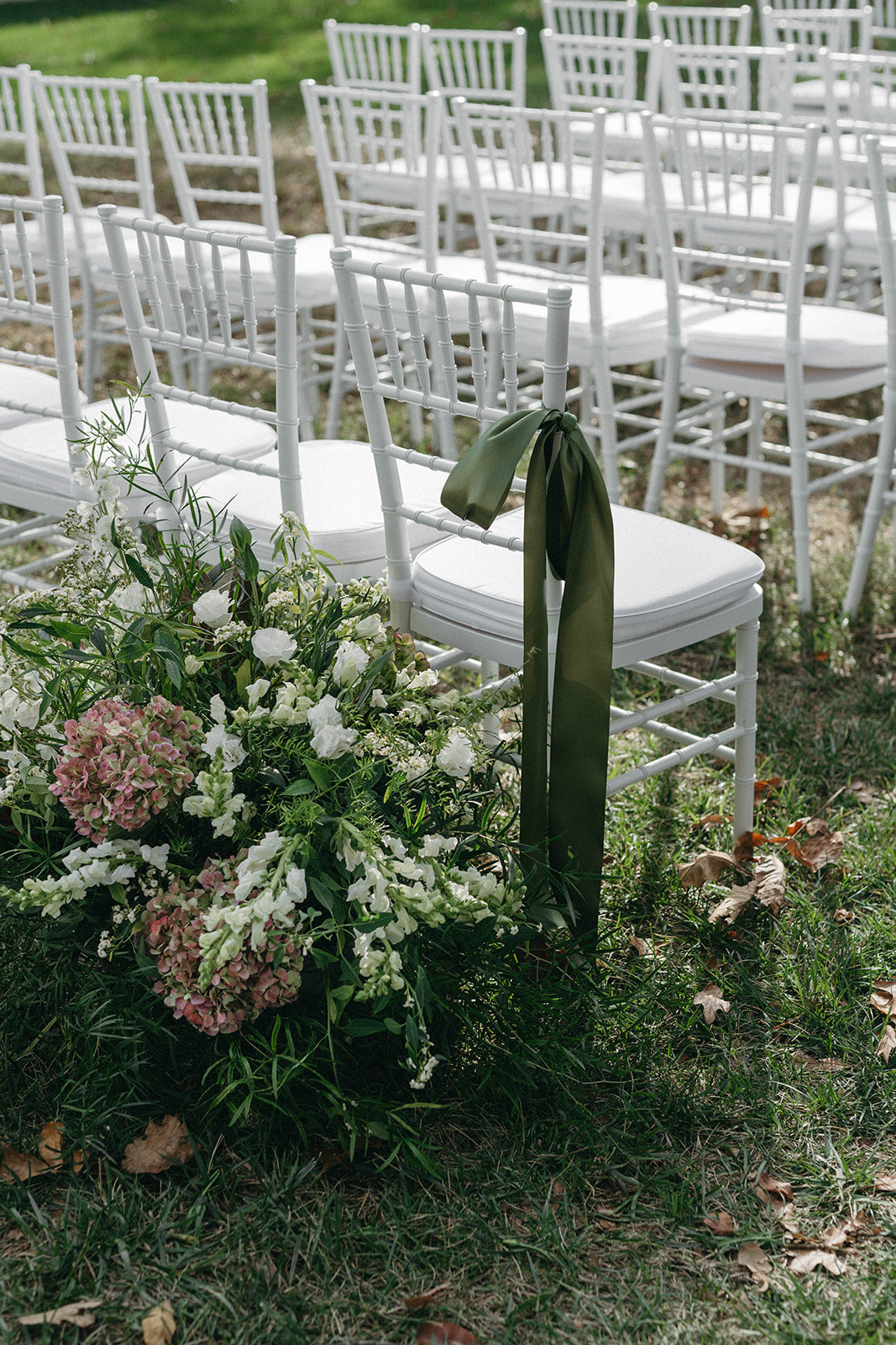 The Celestine Lush Floral Ceremony Arrangement